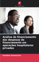 Análise do financiamento das despesas de financiamento em operações hospitalares privadas