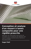 Conception et analyse d'un ressort à lames composite pour une rigidité prescrite