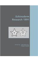 Echinoderm Research 1991