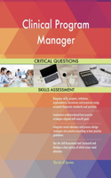 Clinical Program Manager Critical Questions Skills Assessment
