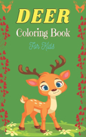 DEER Coloring Book For Kids