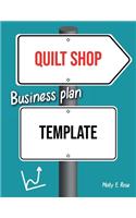 Quilt Shop Business Plan Template