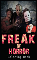 Freak Of Horror Coloring Book