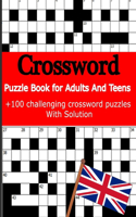 Crossword Puzzle Book for Adults