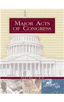 Major Acts of Congress