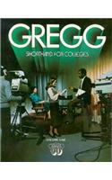 Gregg Shorthand for Colleges