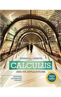 Calculus and Its Applications Expanded Version Media Update Plus Mylab Math -- Access Card Package: Media Update