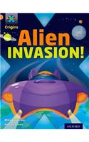 Project X Origins: Orange Book Band, Oxford Level 6: Invasion: Alien Invasion!