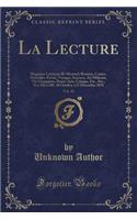 La Lecture, Vol. 18