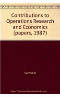 Contributions to Operations Research and Economics
