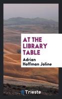 At the Library Table