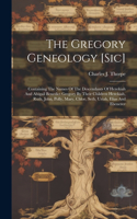 Gregory Geneology [sic]