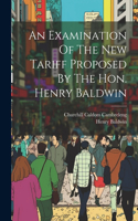 Examination Of The New Tariff Proposed By The Hon. Henry Baldwin