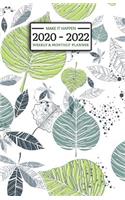 2020 - 2022 Weekly & Monthly Planner