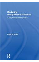 Reducing Interpersonal Violence