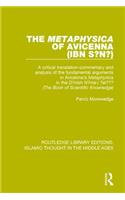 The 'Metaphysica' of Avicenna (ibn Sina)