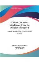Calculs Des Ponts Metalliques A Une Ou Plusieurs Travees V2