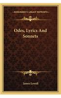 Odes, Lyrics and Sonnets