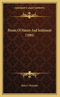 Poems Of Nature And Sentiment (1894)