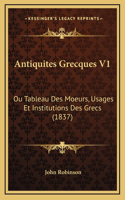 Antiquites Grecques V1