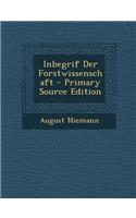 Inbegrif Der Forstwissenschaft
