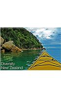 Diversity New Zealand / UK-Version 2017: Aotearoa's Wealth in Nature - The Land of the Long White Cloud / UK-Version(Calvendo Places)