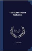 The Third Factor of Production