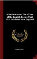 A DECLARATION OF THE AFFAIRS OF THE ENGL