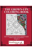 The Grown-Ups Coloring Book Volume 2