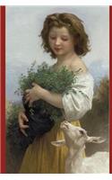 "Little Esmeralda" by William-Adolphe Bouguereau - 1874: Journal (Blank / Lined)(Art of Life Journals)