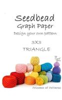 Seedbead Graph Paper: Triangle 3X3