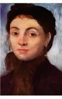 ''Portrait of Josephine Gaujelin'' by Edgar Degas - 1867: Journal (Blank / Lined)