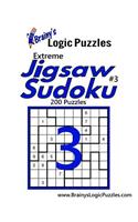 Brainy's Logic Puzzles Extreme Jigsaw Sudoku #3