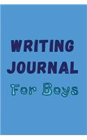 Writing Journal For Boys