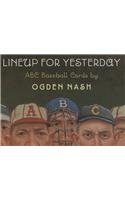 Lineup for Yesterday ABC Baseball Cards