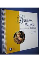 Business Matters: A Guide for Speech-Language Pathologists