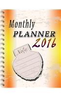 Monthly Planner 2016