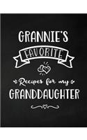 Grannie's Favorite, Recipes for My Granddaughter