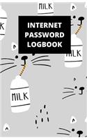 Internet Password Logbook
