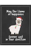 May The Llama of Happiness Forever Spit in Your Direction