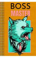 Boss Master Aggressive Looking Wolf Design