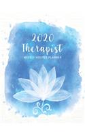 2020 Therapist Weekly Hourly Planner