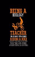Being a Biology Teacher Is Easy Its Like Riding a Bike