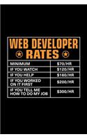 Web Developer Rates