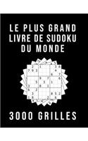 Le Plus Grand Livre De Sudoku Du Monde - 3000 GRILLES