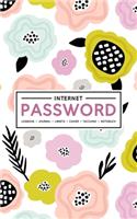 Internet Password Logbook - Journal - Libreta - Cahier - Taccuino - Notizbuch
