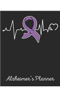Alzheimer's Planner: Alzheimers Journal Notebook (8x10), Alzheimer's Books, Alzheimers Gifts, Alzheimer's Awareness