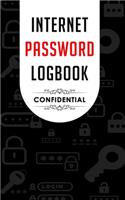 Internet Password Logbook