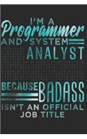 Programmer: Programmer Notebook The perfect gift idea for programmers or IT enthusiasts. The paperback has 120 white pages with dot matrix that assist you in wr