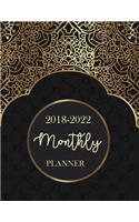 2018 - 2022 Monthly Planner: Monthly Schedule Organizer -Agenda Planner For The Next Five Years, 60 Months Calendar, Appointment Notebook, Monthly Planner, Action Day, Passion G